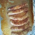 El cooksnap de ErSebi cuando hizo Plátanos caramelizados.