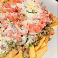 El cooksnap de Ángela López cuando hizo Papas supremas.