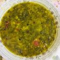 pushpalata yadav's cooksnap of when they made Daal-palak-methi mix.