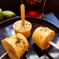 Meenu Ahluwalia का कुकस्नैप जब उन्होंने मैंगो मलाई कुल्फी (mango Malai Kulfi recipe in hindi) बनाया था।