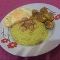 Cooksnap dari Putri Ayu untuk resep Nasi briyani ayam lezaatt dg magic com