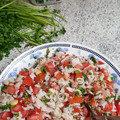 El cooksnap de Scarlet Rre cuando hizo Salpicón de arroz y atún.