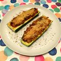 El cooksnap de Josemi CilantroYHierbabuena cuando hizo Calabacines rellenos de atún y verduras.