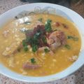 El cooksnap de Emily F. Alvarado Pinto cuando hizo Locro Criollo argentino.