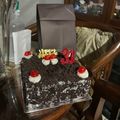 Cooksnap dari Amalia Harimulyono untuk resep Black forest Lembut Nyoklat (kue ulang tahun)