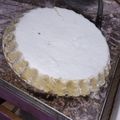 El cooksnap de Ailen Assimonti cuando hizo Tarta de ricota y naranja.