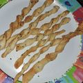 El cooksnap de Ludmi cuando hizo Palitos salados con mix de semillas.