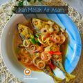 Cooksnap Anur Musa semasa beliau membuat Ikan masak air asam.