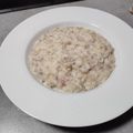El cooksnap de Horacio cuando hizo Risotto de setas y jamón.