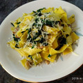 El cooksnap de María Martínez Jiménez cuando hizo Orecchiette con espinacas frescas.