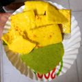 Sneha Patel's cooksnap of when they made લાઈવ ઢોકળા (Live Dhokla Recipe In Gujarati).