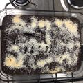 El cooksnap de Diego cuando hizo Brownies con harina integral.