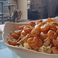 El cooksnap de Jose Avila cuando hizo Risotto de champiñones y pimentón rojo.