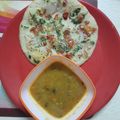 Ashlesha Vora's cooksnap of when they made જુવાર મિની ઉત્તપમ (Jowar Mini Uttapam Recipe In Gujarati).