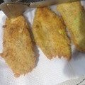 El cooksnap de araceli gonzalez cuando hizo Milanesas de berenjenas 🍆 con ensalada de tomate 🍅.