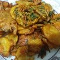 saba naz's cooksnap of when they made Spicy Pakore😋.