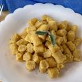 il Elodia quando ha preparato Gnocchi di ceci senza uova
