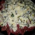 El cooksnap de Miriam cuando hizo Ñoquis de remolacha.