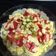 El cooksnap de Catlos cuando hizo Ensalada con salsa de mango.