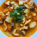 Papp Györgyné Cooksnap-ja, amikor elkészítette a(z) Gulyásleves II receptet.