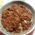 Cary Felton's cooksnap of when they made Not so sloppy Joe.