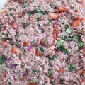 El cooksnap de Pau Rosainz cuando hizo Carne tártara o apache.