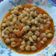 El cooksnap de Luz cuando hizo Calamares con garbanzos.