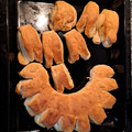 El cooksnap de Alejandra cuando hizo Pan casero con grasa.