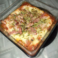 El cooksnap de Laura Garcia Herrero cuando hizo Provolone al horno con bacon.