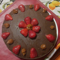El cooksnap de Joanna Concha cuando hizo Ganache de chocolate.