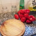 El cooksnap de Adrian Roballo cuando hizo Conserva de Morrones.