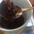 El cooksnap de Renata Jobko cuando hizo Brownie de plátano al microondas.