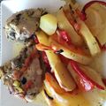 El cooksnap de Vero78 cuando hizo Pollo al horno con pimentón rojo.