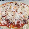 El cooksnap de Becky cuando hizo Pizza.