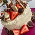 Szimonetta Czifra Cooksnap-ja, amikor elkészítette a(z) Kókuszos fehércsoki-krémes torta receptet.
