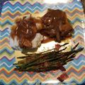 ladyinwc1's cooksnap of when they made Hamburger Steak w/ Onions & Gravy.