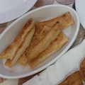 Aamna Saad's cooksnap of when they made Cheesy bread sticks with hot and sour chicken soup.