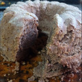 El cooksnap de Pabla González cuando hizo Budín integral de chocolate y café. Sin huevos, sin lacteos.