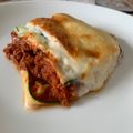 El cooksnap de Marieta cuando hizo Lasaña sin pasta. Con calabacín.