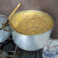 El cooksnap de Gustavo Corrbari cuando hizo Locro Criollo.