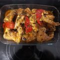 El cooksnap de Toñi Marin cuando hizo Alas de pollo al ajillo.