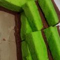 Cooksnap dari Yafi Maliha untuk resep Bolu kukus PELANGI mini ide jualan 5 telur (loyang 20x20)