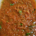 El cooksnap de Alma Palencia cuando hizo Salsa de tomates asados a la parrilla.
