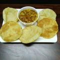 Keya Mandal's cooksnap of when they made লুচি আলুর দম (luchi aloor dum recipe in bengali).