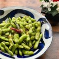 Aunty Eiko's international cuisine experience 's cooksnap of when they made Edamame garlic chili by izakaya 4m1.