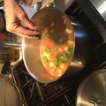 El cooksnap de Genevieve Patterson cuando hizo Caldillo o cazuela de machaca.