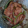 El cooksnap de Ricardo Limpias cuando hizo Bife a la criolla.