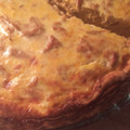 El cooksnap de Est cuando hizo Quiché de calabaza y jamón.