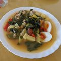 El cooksnap de Antía cuando hizo Potaje de garbanzos con espinacas y bacalao.