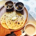 Mukti Bhargava का कुकस्नैप जब उन्होंने पालक और प्याज़ के पराठे (palak aur pyaz ke parathe recipe in Hindi) बनाया था।